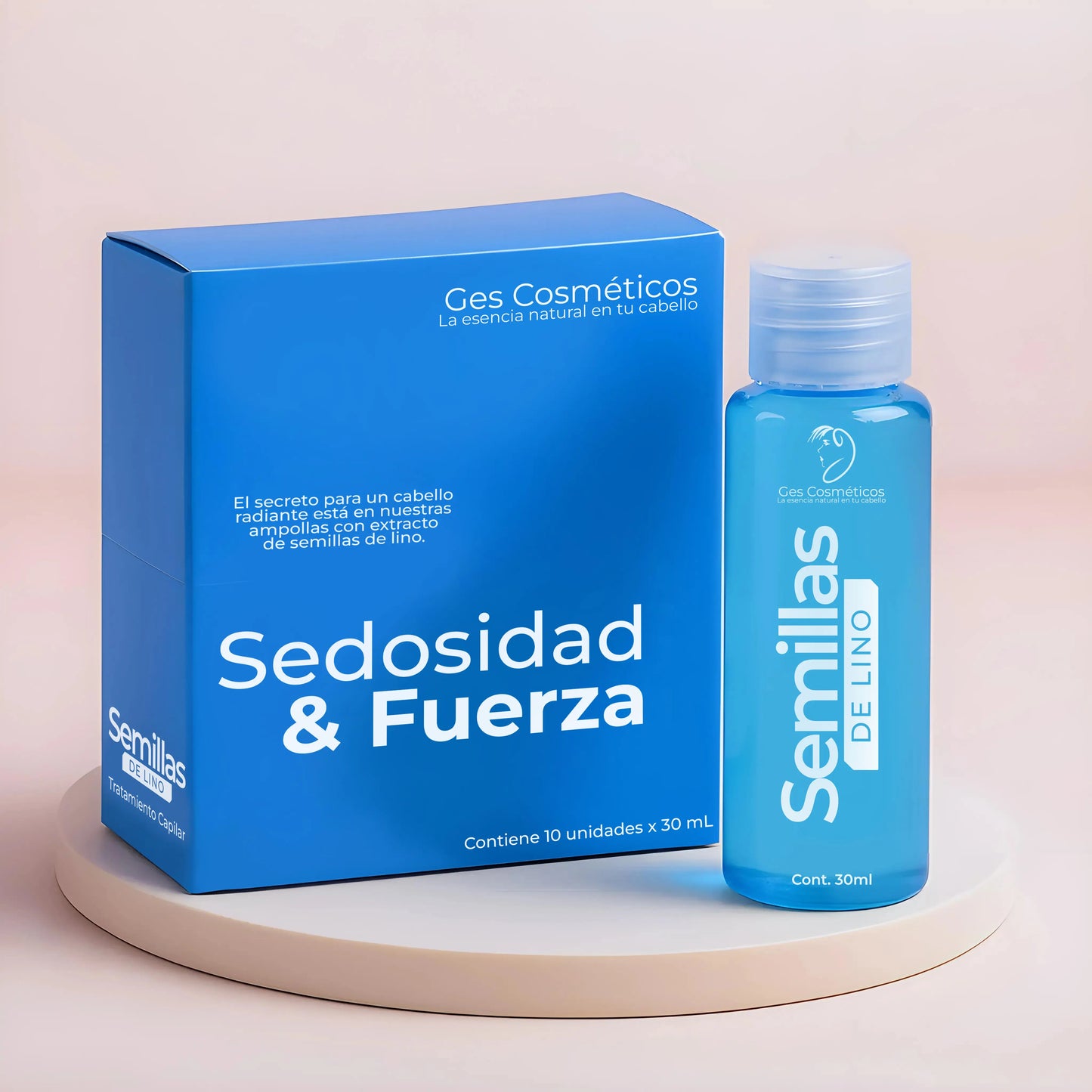 Ampolla Semillas De Lino