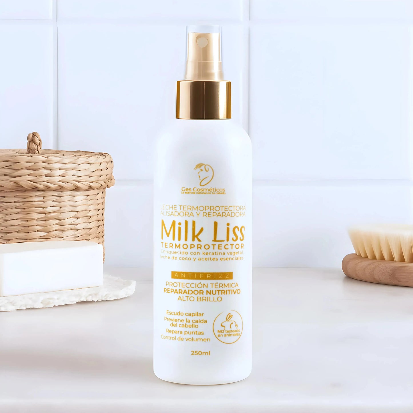 Leche Termoprotectora Alisadora y Reparadora MILK LISS