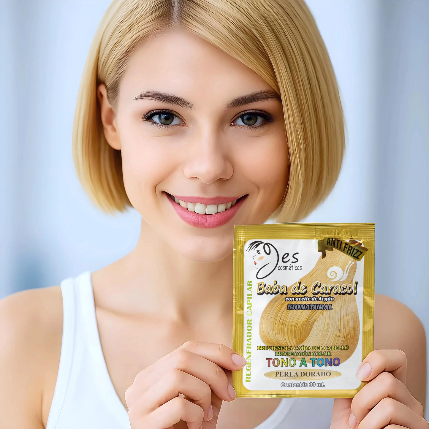 Regenerador Capilar Bionatural TONOATONO Perla Dorado