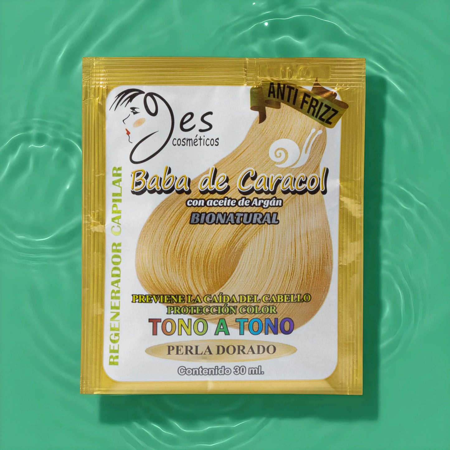 Regenerador Capilar Bionatural TONOATONO Perla Dorado