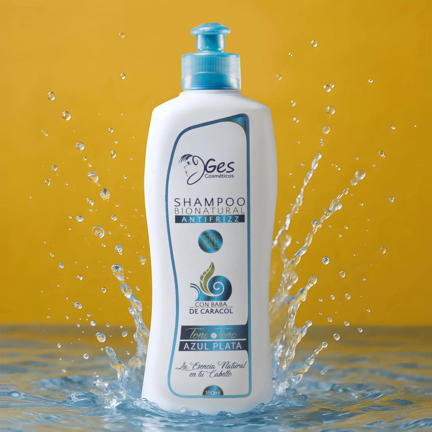Shampoo Bionatural TONOATONO Azul Plata