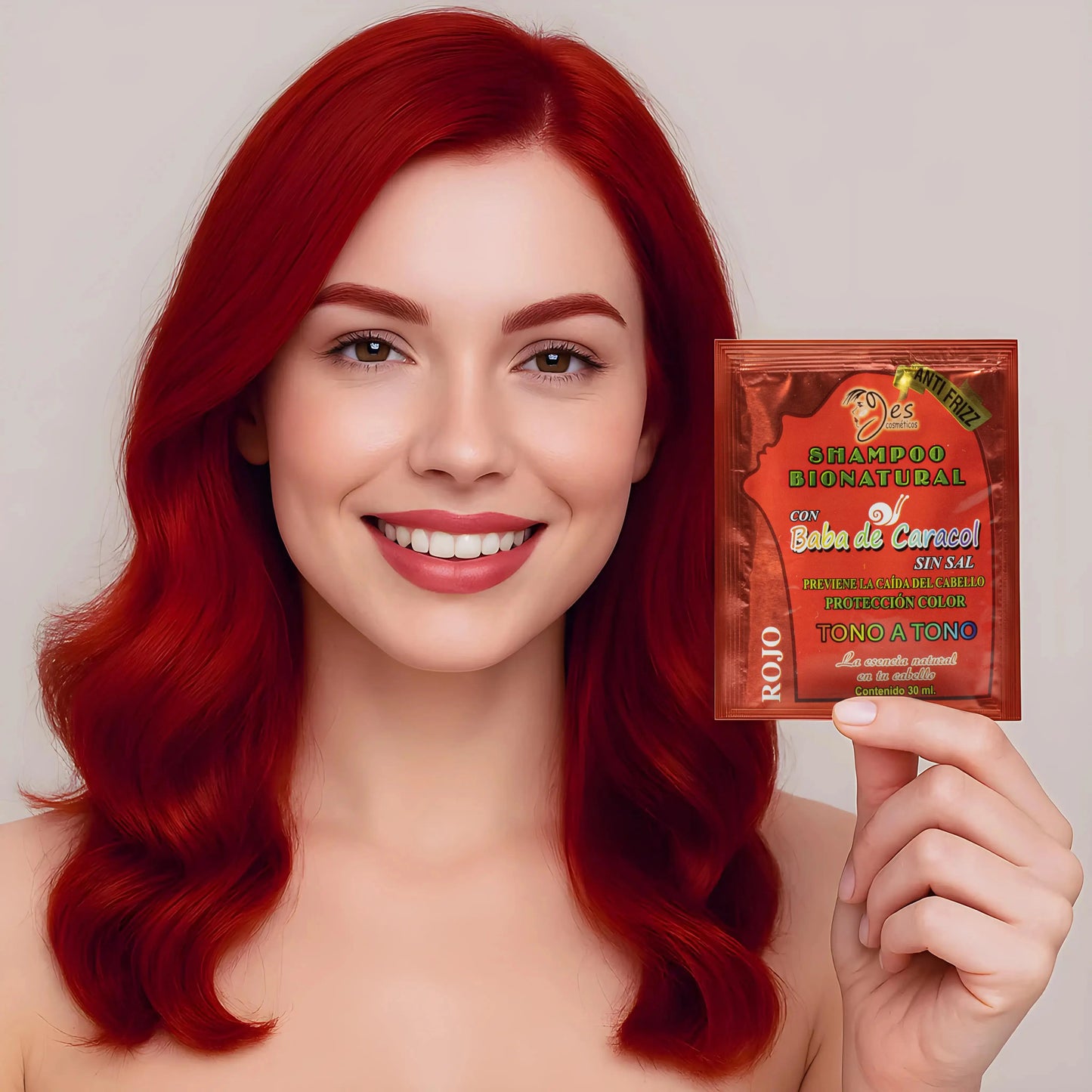 Shampoo Bionatural TONOATONO Rojo