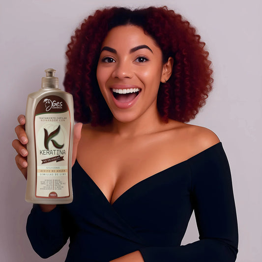 Tratamiento Capilar Reparador con KERATINA