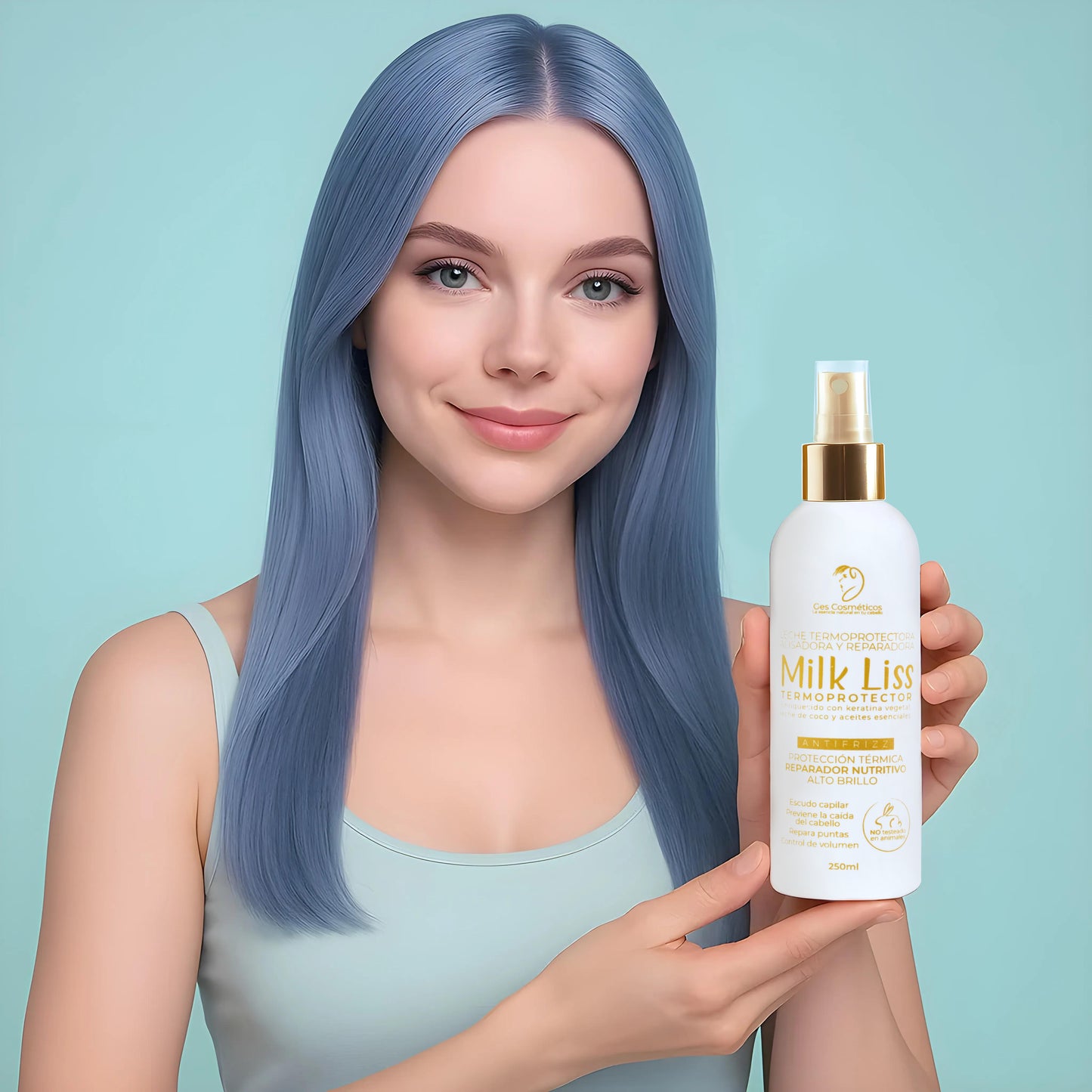 Leche Termoprotectora Alisadora y Reparadora MILK LISS