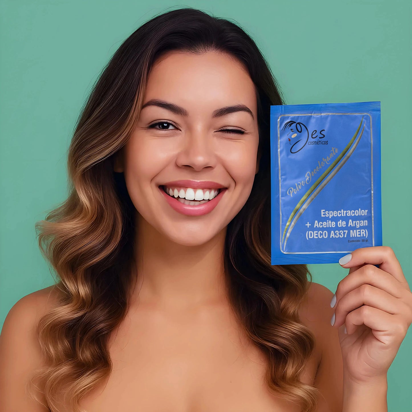 Polvo Decolorante + Aceite de argán