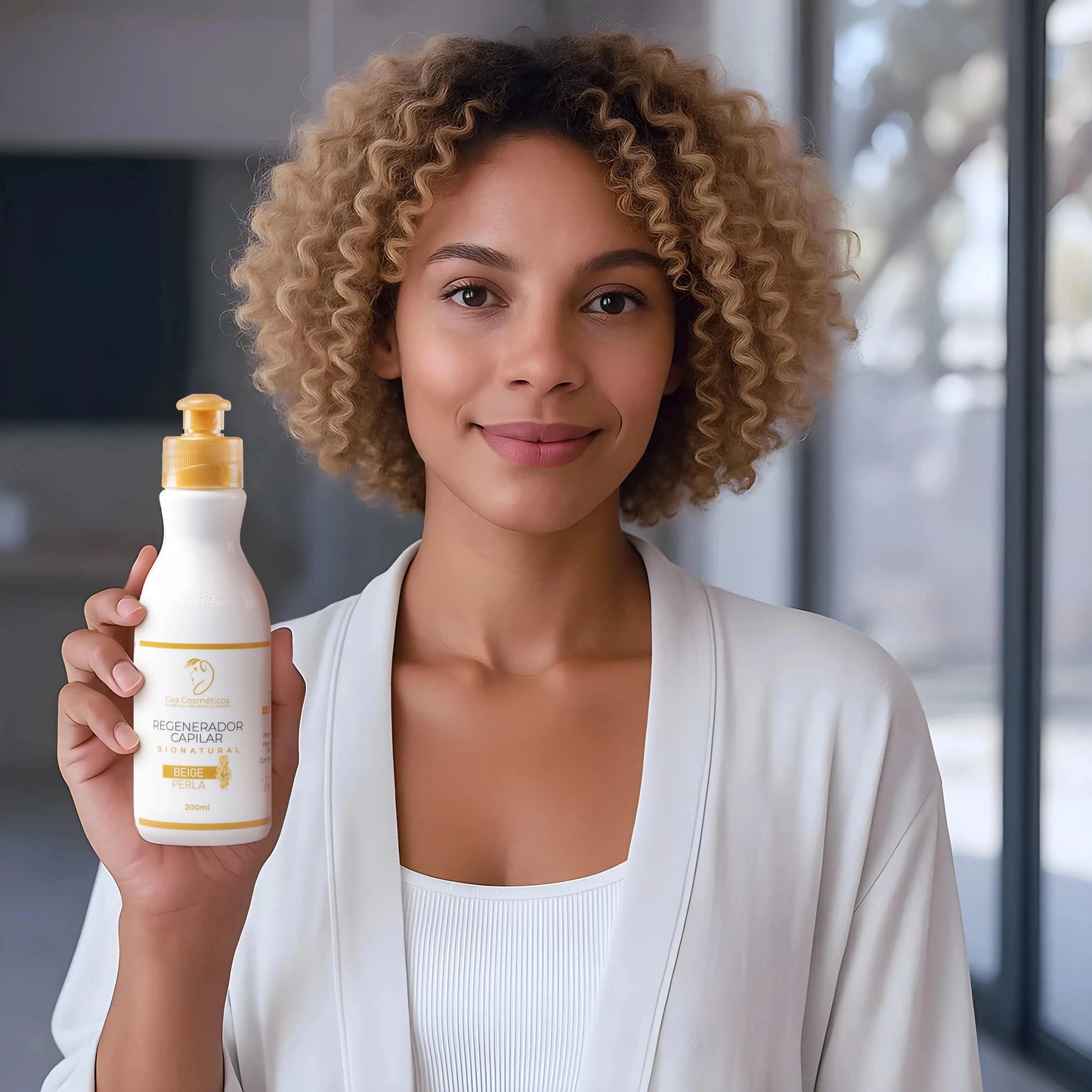 Regenerador Capilar Bionatural TONOATONO Beige Perla