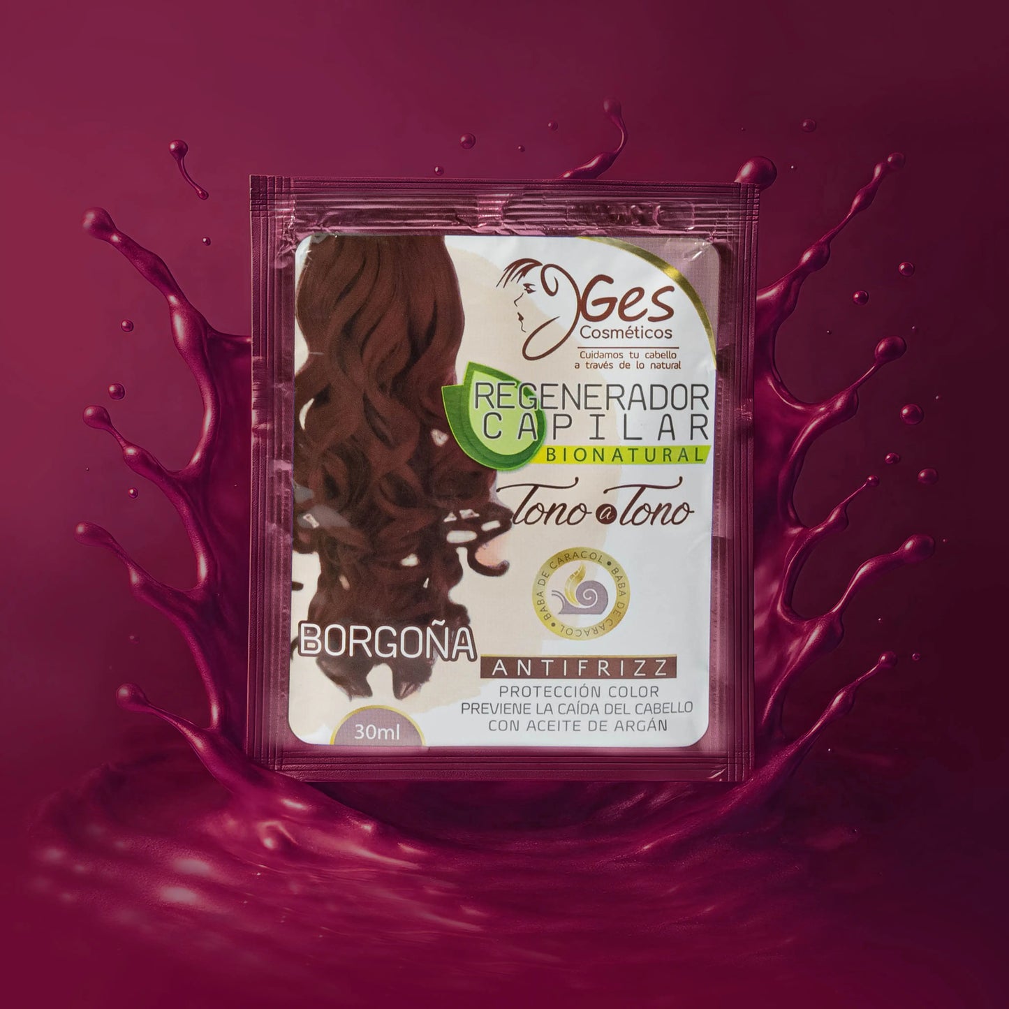 Regenerador Capilar Bionatural TONOATONO Borgoña