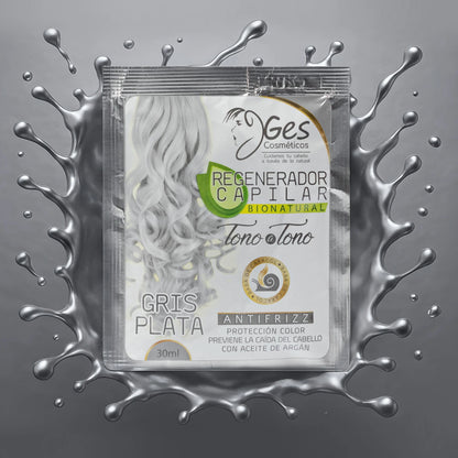 Regenerador Capilar Bionatural TONOATONO Gris Plata