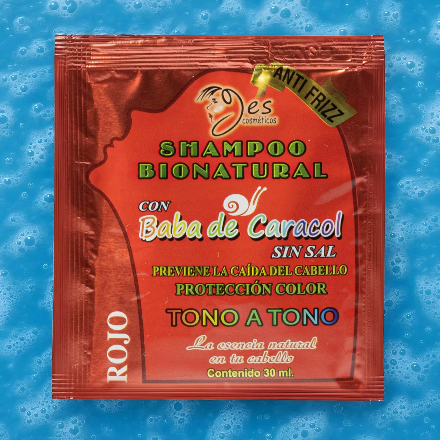 Shampoo Bionatural TONOATONO Rojo