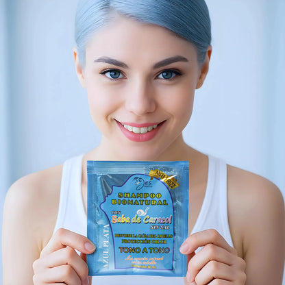 Shampoo Bionatural TONOATONO  Azul Plata