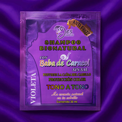 Shampoo Bionatural TONOATONO Violeta