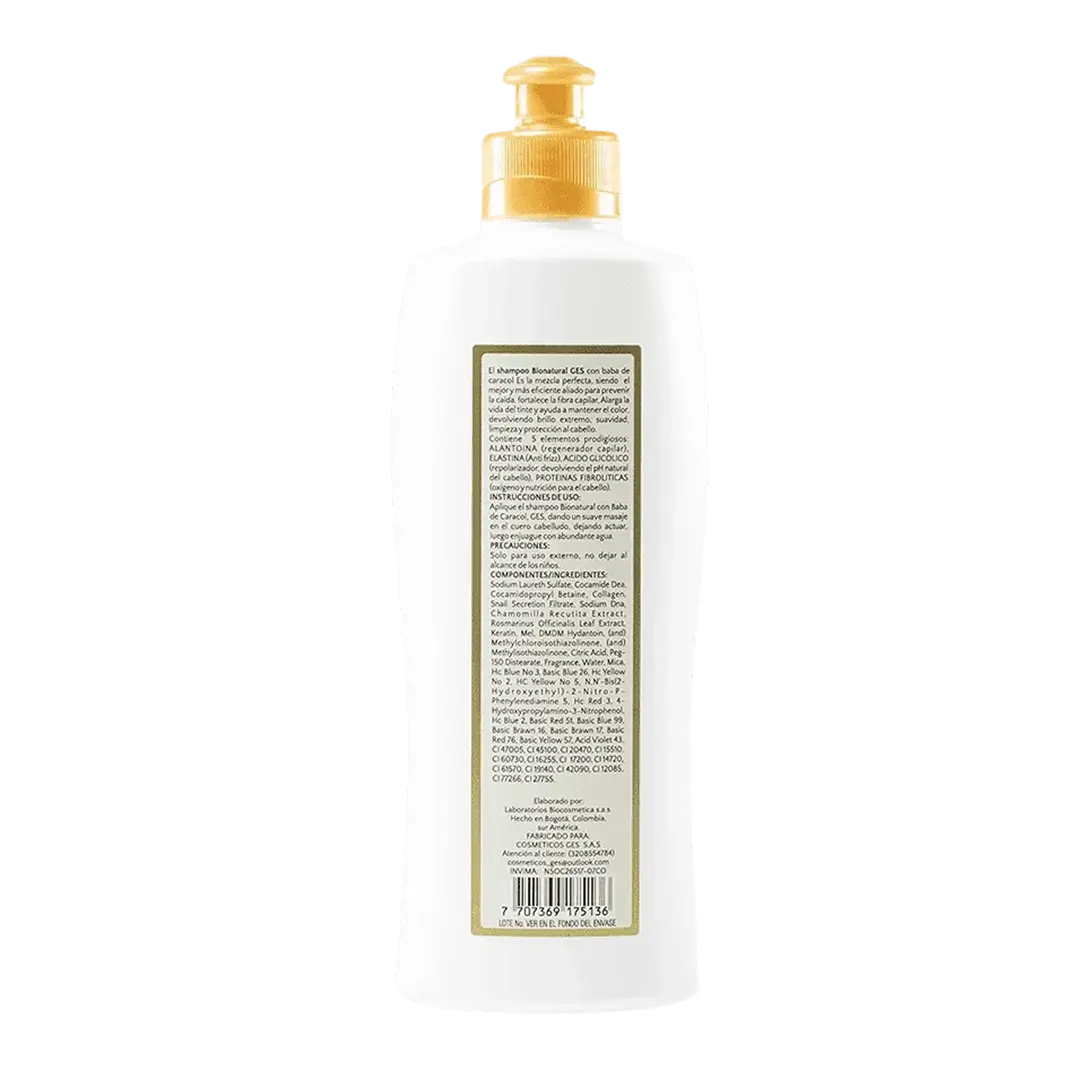 Shampoo Bionatural TONOATONO Beige Perla