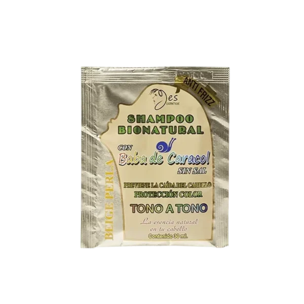 Shampoo Bionatural TONOATONO Beige Perla - Image 3