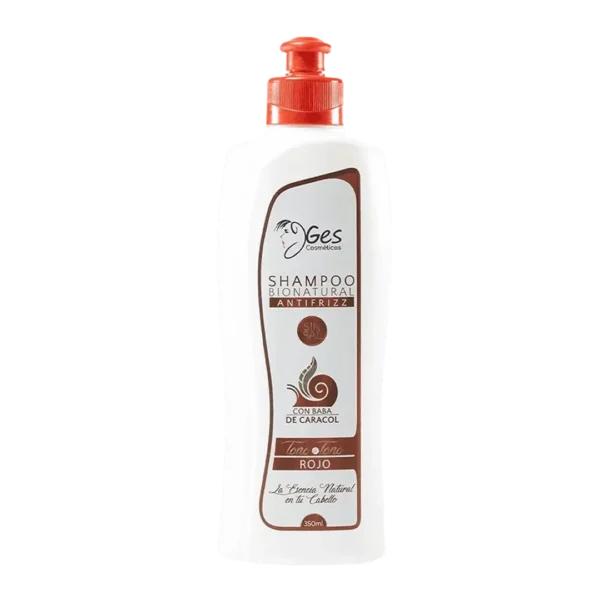 Shampoo Bionatural TONOATONO Rojo