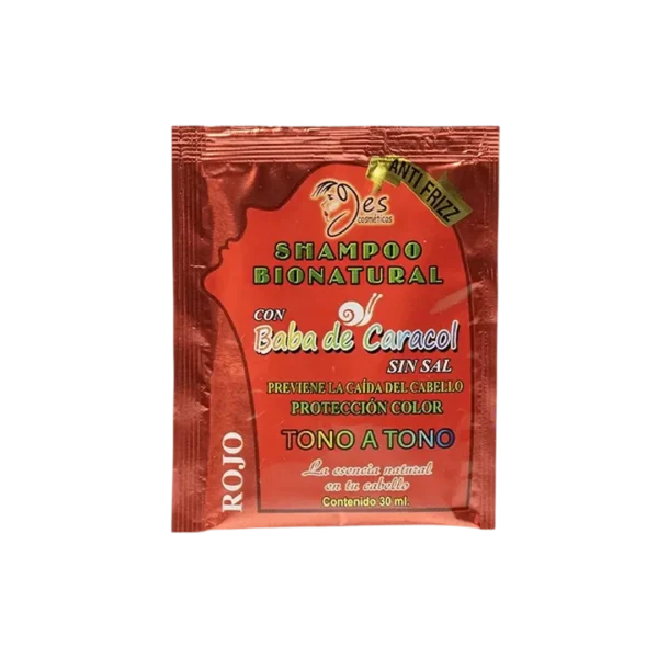 Shampoo Bionatural TONOATONO Rojo - Image 3